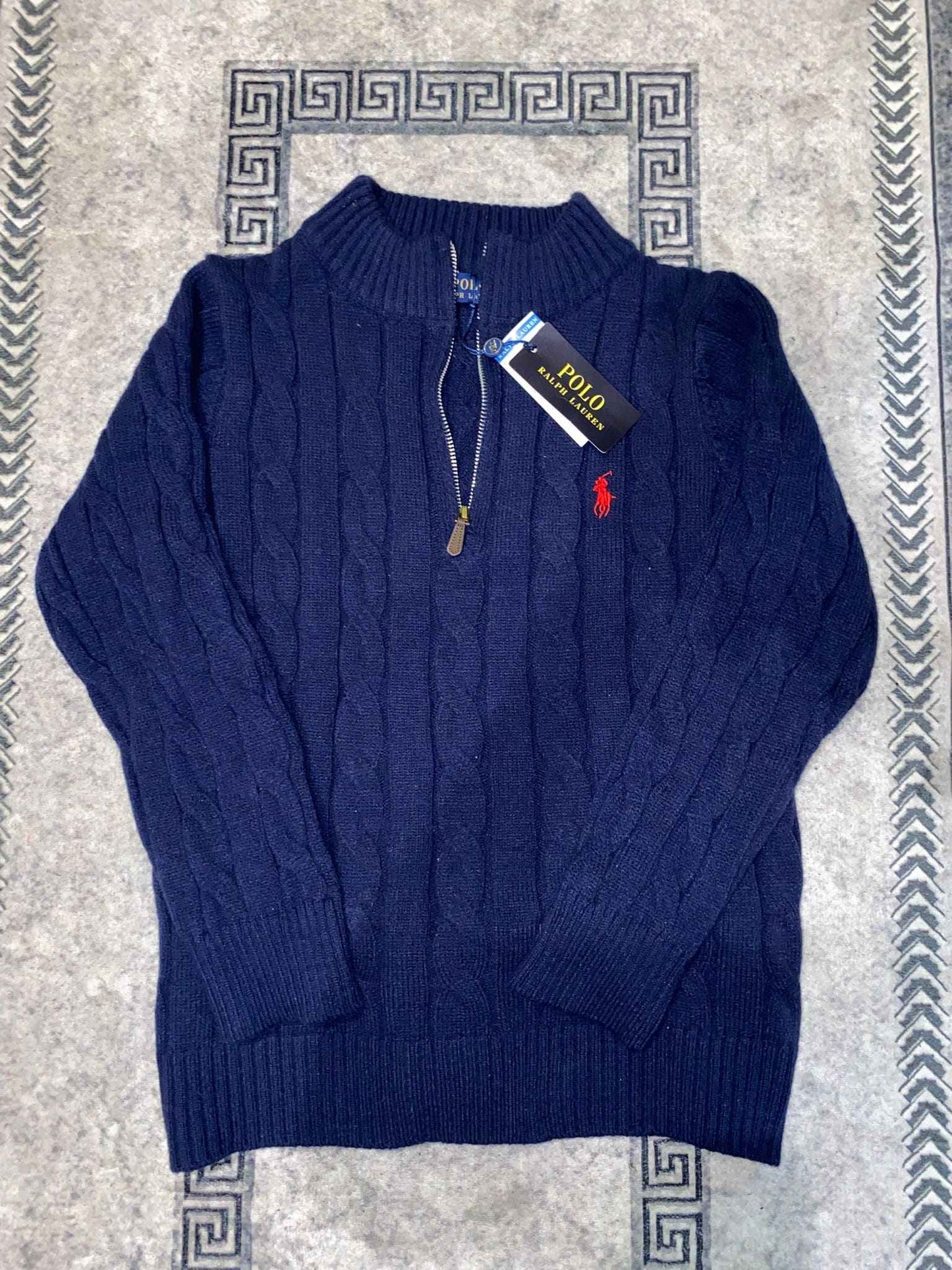 Polo Ralph Lauren knitted quarter zip (lots of colorways available)