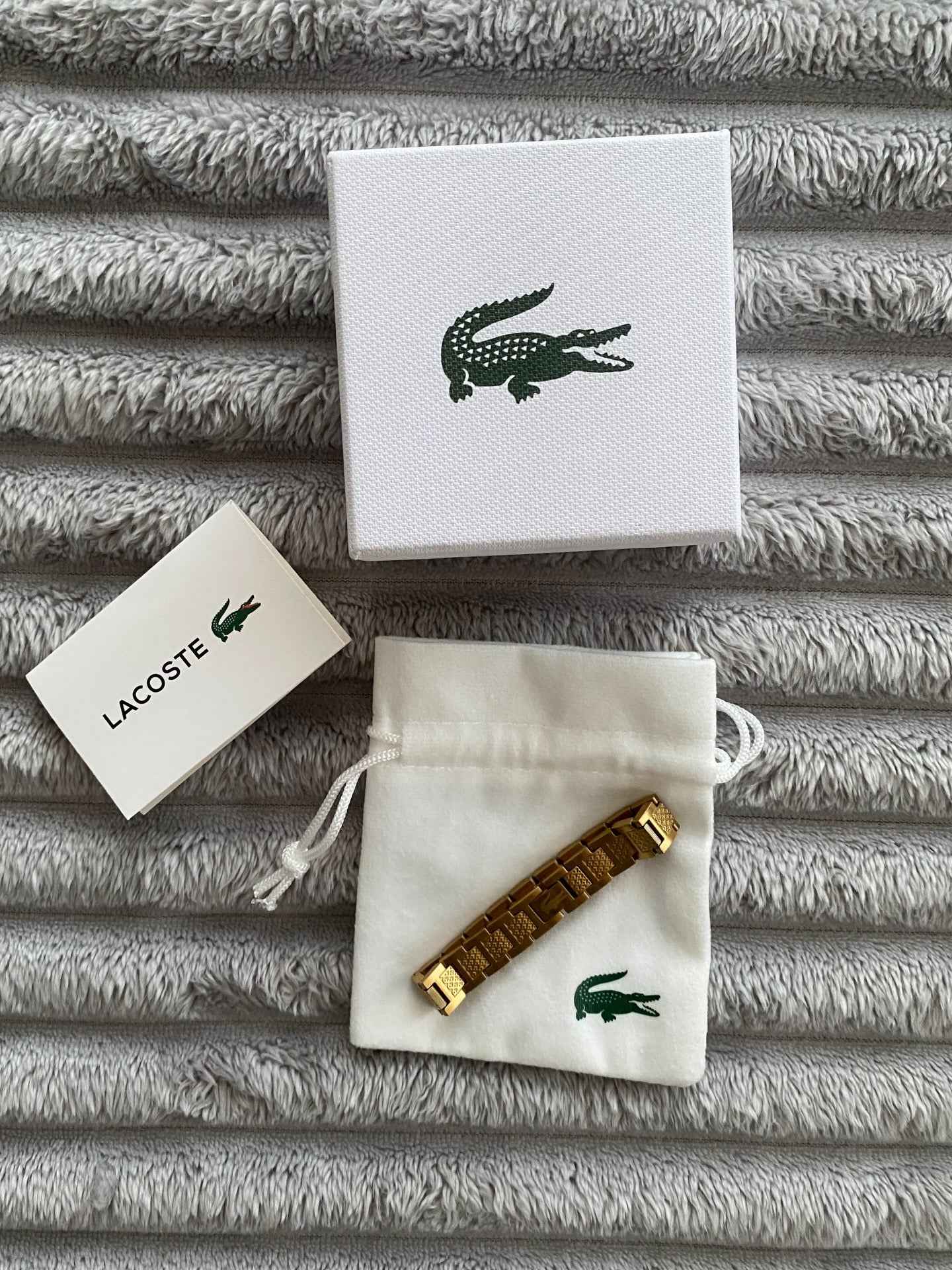 Lacoste bracelet (lots of bracelets available)