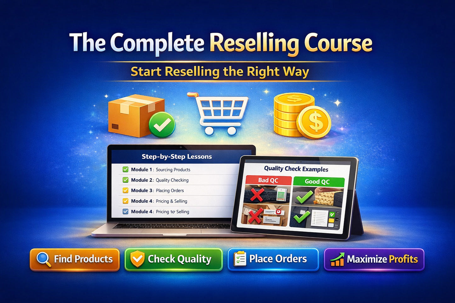 The complete reselling course