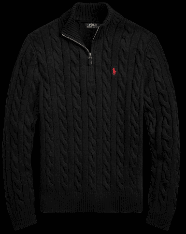 Polo Ralph Lauren knitted quarter zip (lots of colorways available)